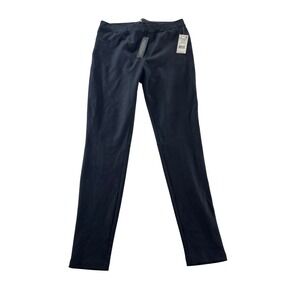 Sanctuary Womens Ponte Knit Leggings Black Medium‎ Stretch Pull On Career